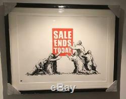 BANKSY -SALE ENDS V2- PICTURES ON WALLS (POW) Signed Ed. Inc Pest Control COA