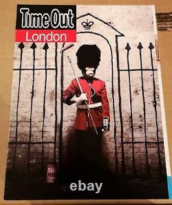 BANKSY Time Out London cover 2010 Limited Edition with certificate