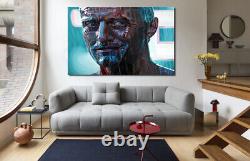 BLADE RUNNER MOVIE CANVAS Rutger Hauer Tears In The Rain WALL ART PRINT