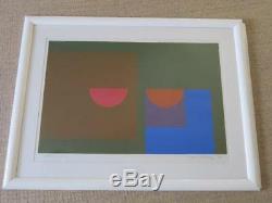 BOB CROSSLEY (1912-2010) A PAIR OF HUGE POP ART Pencil Signed Screenprints 1960s