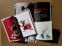 Banksy A Decade of Ephemera Prints/ Books/ Stickers/ Cd/ Postcards. Rare