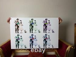 Banksy, Banksy of Bethlehem. Original, Limited Edition. Signed. Numbered. COA