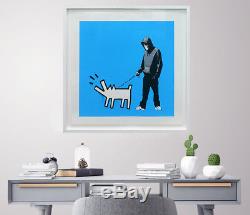 Banksy Choose Your Weapon (sky Blue) Signed Print Pest Control Gallart
