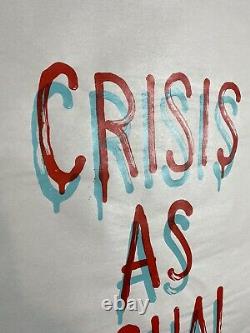 Banksy Crisis As Usual 100% Genuine Gross Domestic Product Screen Print 2019
