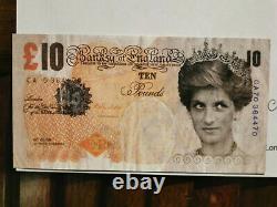Banksy Di-faced Tenner with provenance 100% authentic COA Nicolas Alyes
