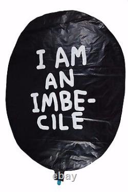 Banksy! Genuine Dismaland I Am An Imbecile Balloon Rare Shrigley