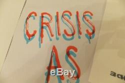 Banksy Gross Domestic Product, Croydon Flowers, Rat, & Crisis poster NOT A COPY