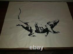 Banksy Gross Domestic Product GDP Croydon Rat Limited Edition Screen Print