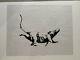 Banksy Gross Domestic Product Rat Unsigned Limited Edition With Parking Rece