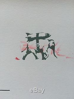 Banksy Monkey Queen Original Print (unsigned)