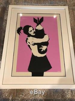 Banksy Original Bomb Love (or Bomb Hugger) Unsigned with PoW COA