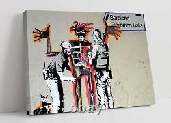 Banksy Police Graffiti Canvas Wall Art Float Effect/frame/picture/poster Print