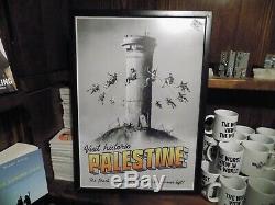 Banksy Poster Direct From THE WALLED OFF HOTEL And Receipt Holy Land Bethlehem