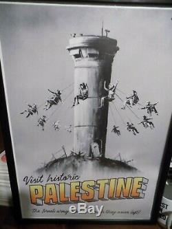 Banksy Poster Direct From THE WALLED OFF HOTEL And Receipt Holy Land Bethlehem