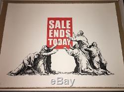 Banksy Sale Ends Signed & Numbered Print XX/500 Pictures on Walls (POW)