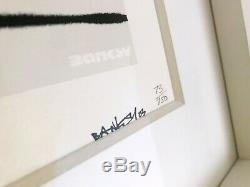 Banksy Signed Original Screen Print Weston Super Mare Professionally Framed