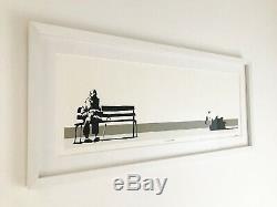 Banksy Signed Original Screen Print Weston Super Mare Professionally Framed
