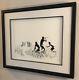 Banksy Trolley Hunters La Version With Pow Coa. Comes Profressionally Framed