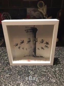 Banksy Walled OFF Hotel Box Set Framed Original Official Print