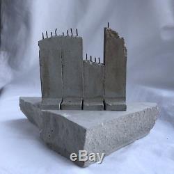 Banksy Walled Off Hotel Authentic Defeated Wall Sculpture Numbered + Receipt