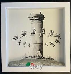 Banksy Walled Off Hotel Box Set and Receipt (Embossed Stamped Matching Edition)