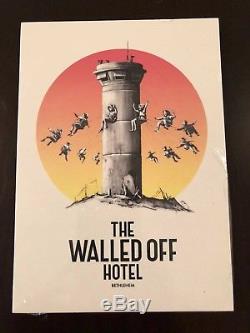 Banksy Walled Off Hotel Box Set with Original Receipt, Tote, Postcards & More