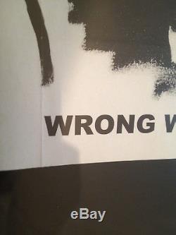 Banksy Wrong War Poster From The Griffin Concept Store 2003 Genuine