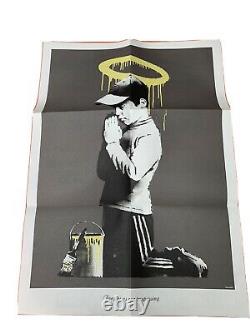 Banksy forgive Us Our Tresspassing Double Sided Print, In Original Dont Panic