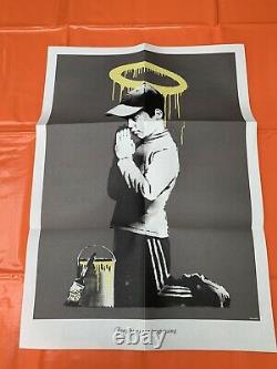 Banksy forgive Us Our Tresspassing Double Sided Print, In Original Dont Panic