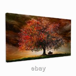 Big Oak Tree stunning high quality nature canvas wall art prints ready to hang