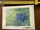 Black Lotus Mtg Small 5x7 Signed By Christopher Rush Print