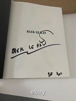 Blek Le Rat Signed Book & Original Spray Rat On Wood Ltd To 100 Obey Brainwash