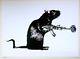 Blek Le Rat The Warrior (le Guerrier) Print Banksy Space Invader Murakami