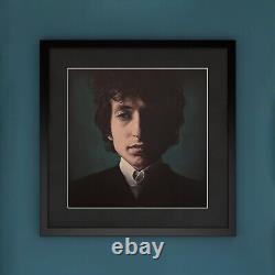 Bob Dylan Framed Signed Print Wall Art Oil Painting