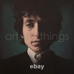 Bob Dylan Framed Signed Print Wall Art Oil Painting