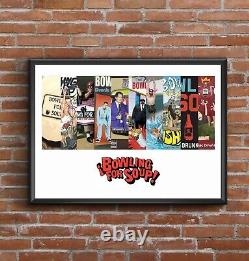 Bon Jovi- Discography Multi Album Art Poster Print Great Christmas Gift