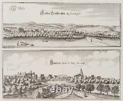 C. Merian (1627-1686), gieboldehausen and gartow in Lower Saxony, 1654, wheel