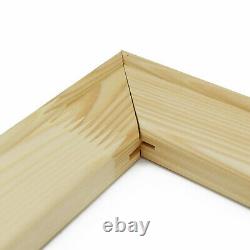 CANVAS PREMIUM STRETCHER BARS 20mm PAIRS STANDARD FRAMES WEDGES CANVASES BAR