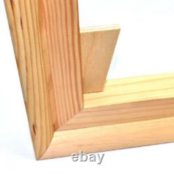 CANVAS STRETCHER BARS 19mm PAIRS STANDARD FRAMES + WEDGES CANVASES PINE BAR