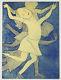 Charles Blackman Dancing Children Original Etching Signed By The Artist