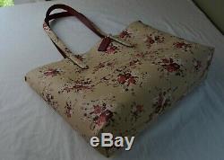 COACH 55181 Beechwood Floral Print Large Highline Tote