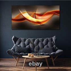 Canvas Print Abstract Waves Picture Large Living room Wall Art 140x70