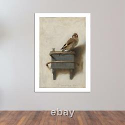 Carel Fabritius The Goldfinch 1654 Wall Art Poster Print