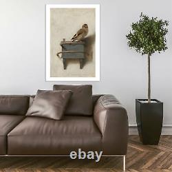 Carel Fabritius The Goldfinch 1654 Wall Art Poster Print