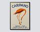 Carpano Vintage Cocktail Advert Print, Flamingo And Turin Inspired Wall Art