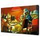 Cassius Marcellus Coolidge Pinched With Four Aces Dogs Poker Canvas Print Art