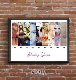 Celine Dion Multi Album Cover Discography Art Poster Customisable Christmas Gift