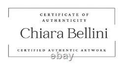 Chiara Bellini + BRBERRY Comfort Pills Original Hand Signed Print? COA