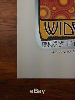 Chuck Sperry Widespread Panic Riverside Theater Milwaukee Poster 2009 Signed AP