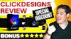 Clickdesigns Review
